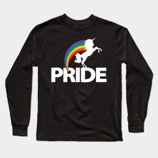 Awesome Pride Unicorn Long Sleeve T-Shirt